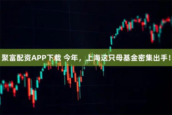聚富配资APP下载 今年,上海这只母基金密集出手!